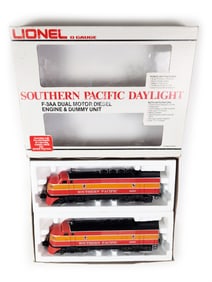 Lionel 6-8260 6-8262 O Gauge Southern Pacific F3 AA Diesel Locomotive/Dummy Set