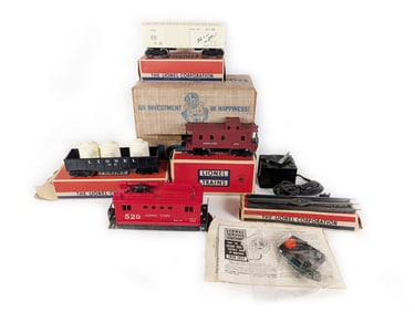 Lionel No. 1542 Electric Freight Set in original Set Box