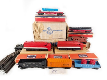 Lionel Texas Special Freight Car Set 8658 in Original Set Box