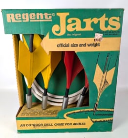Regent Jarts Lawn Darts Set In Original Box