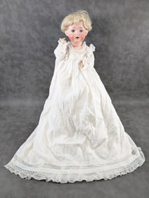 16" Morimura Brothers Bisque Head Baby Doll MB Japan