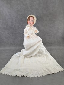 20" PB Porzellanfabrik Burggrub 169S Character Baby Bisque Head Doll