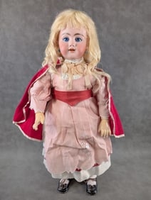 24" Simon Halbig 1009 DEP Antique German Bisque Head Doll