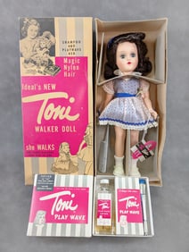 Amazing 1954 Ideal's New Toni Walker Doll MIB