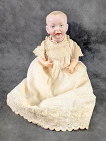 11" K & R Bisque Head Baby Doll