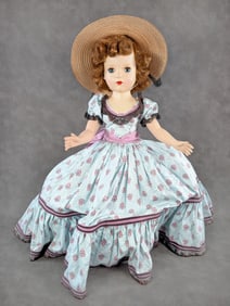 1953 Madame Alexander 18" Glamour Girl, Picnic Day with Tagged Dress