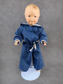 14" Grace Cory Rockwell "Little Brother" Vintage Composition Doll