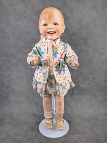 1920's Composition Character Doll " Gladdie " by Helen Jensen