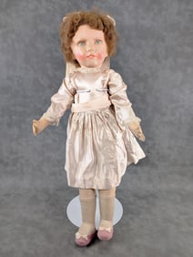 Antique 25" Dean's Rag Doll - England
