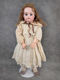 Stunning 19" FG Francis Gaultier French Antique Bisque Head Doll