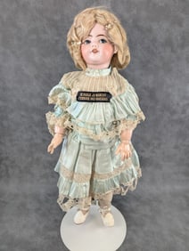 23" S.F.B.J. Antique French Flirty Walker Doll