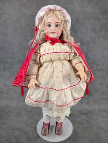Stunning 23" French Doll Bebe Tete Jumeau with Rare Working Voice Box