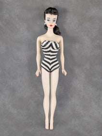 1959 #3 Brunette Barbie Doll Gorgeous