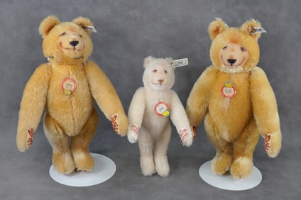 1930's Replica Steiff Teddy Bear Collection