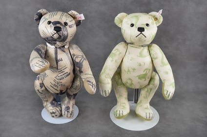 Two Steiff Signature Catalog Teddy Bears