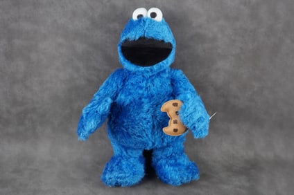 Steiff Sesame Street Muppet Cookie Monster Teddy Bear
