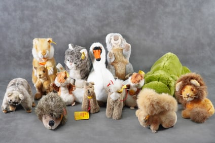 Steiff Teddy Bear Stuffed Animal Collection 12 Pieces