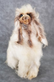 Large Afghan Hound Dog Long Hair Stuffed Animal Adorable