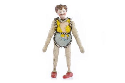 Bisque Head Strongman by Schoenhut
