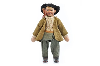 Schoenhut Grey Pant Hobo Figure