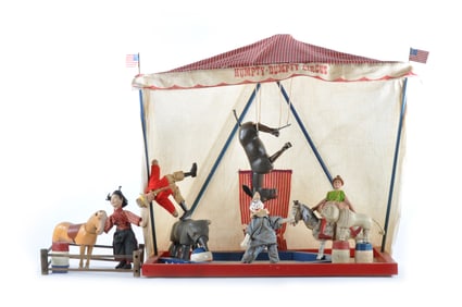 Schoenhut Small Circus Tent with Figures