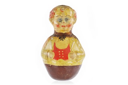 Schoenhut Dolly Clown with Red Vest