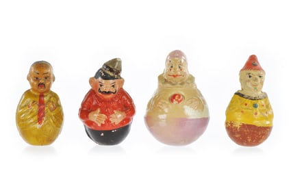 Comical Rolly Dolly lot of 4