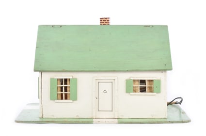 Wooden Doll House with Furniture