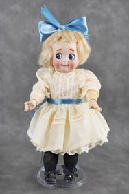 Antique JDK Kestner Googly Eye 221 Bisque Doll 11" tall Stunning !