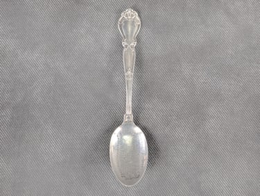 Dec 2nd 1859 Execution of John Brown Charles Town W. VA Souvenir Sterling Silver Spoon