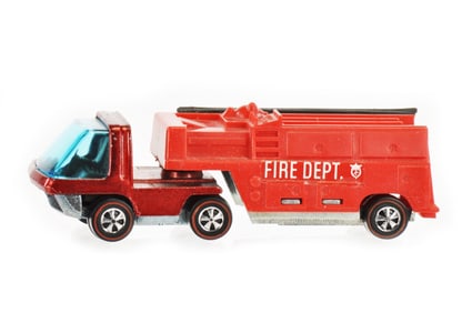 Fire Department Hot Wheels Redline Heavyweight