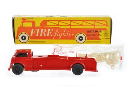Boxed Motorized Fire Fighter by Flex Ware