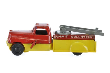 Marx Prototype Summit Volunteers Fire Ladder Truck