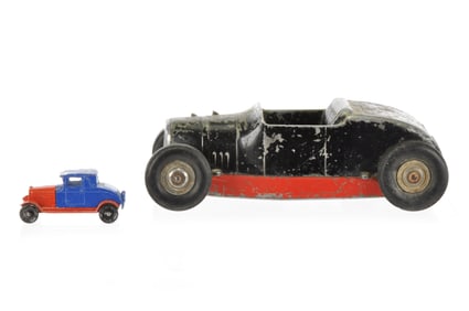 All American Co. Hot Rod Tether Car and Tootsie Toy Model A