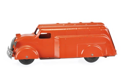 Extra Clean Wyandotte Gas Tanker Truck in Red