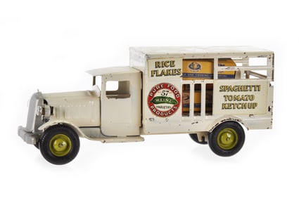 Metalcraft 1932 Pressed Steel Heinz Truck w/Electric Lights