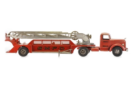 Smith-Miller SMFD L Mack No. 3 Aerial Ladder Fire Truck
