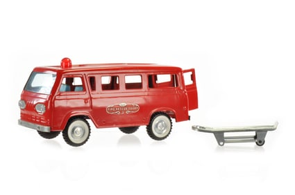 Nylint Fire Rescue Squad 1 Ford Steel Truck