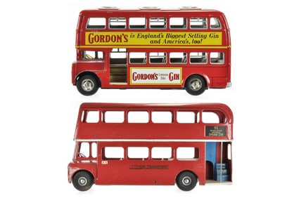 British London Transport Steel Toy with Tin Toy