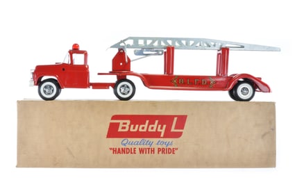 Boxed Buddy L No. 5451 Ladder Fire Engine