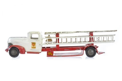 1930s White and Red Turner Ladder Truck