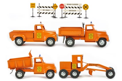 Tonka 1956 State Hi-Way Set No. 975-6