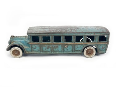 Arcade Toys Fageol Bus Cast Iron