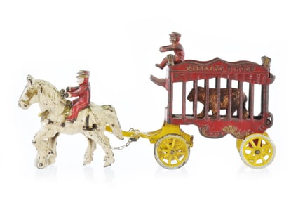 Kenton Overland Circus Cart with Horses