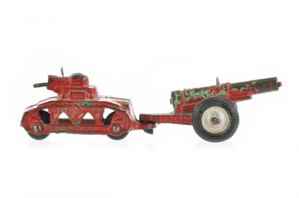 Cast Iron Tank and Cannon by Arcade Toys