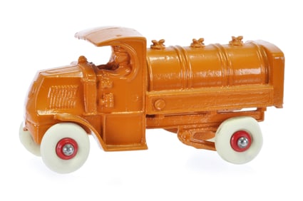 Hubley Mack Truck Gas Tanker in Orange