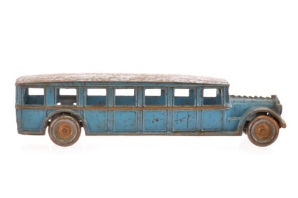 Blue Arcade Fageol Safety Bus