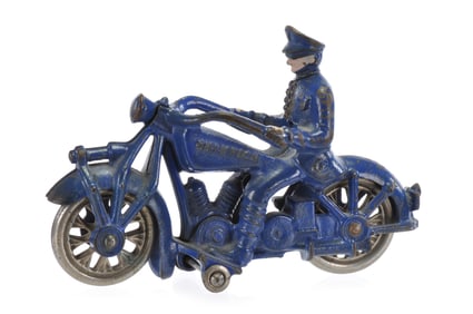 Large Champion Motorcycle with Steel Wheels