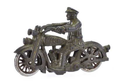 Hubley Harley Jr. Cast Iron Motorcycle