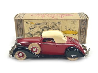 Red 1935 Chrysler Airstream 8 Cast Iron by Sehloff